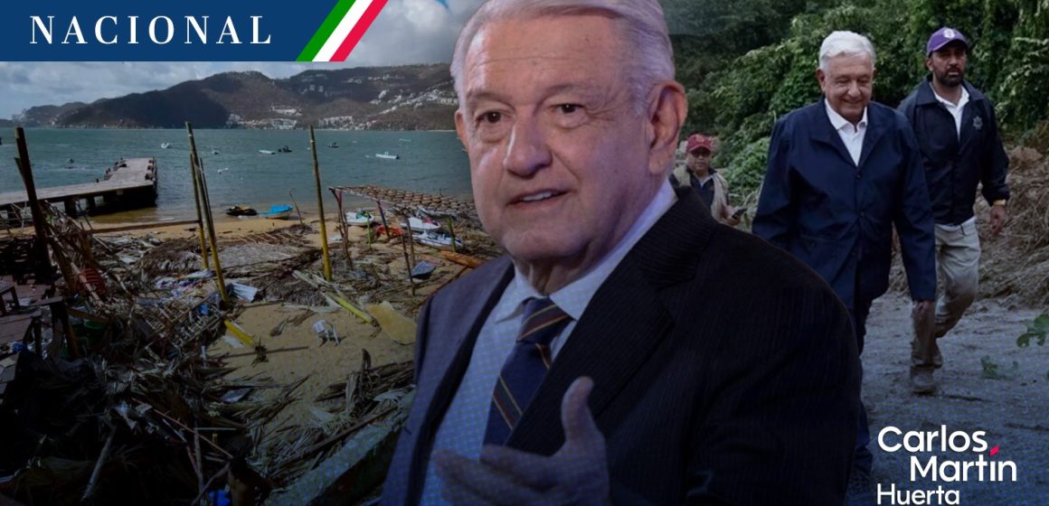 AMLO anunciará “segunda etapa” de reconstrucción de Acapulco