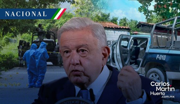 AMLO - Coyuca de Benítez AMLO lamenta asesinato de 13 policías en Coyuca de Benítez y despliega a Guardia Nacional