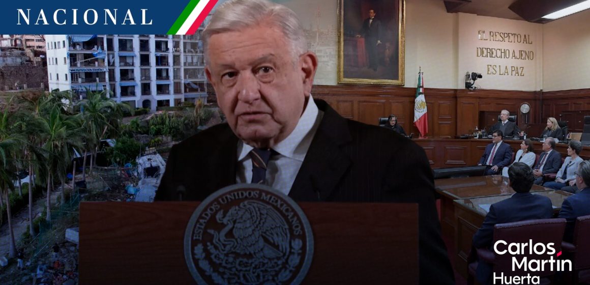 AMLO propone que fideicomisos del Poder Judicial se destinen a damnificados de Guerrero