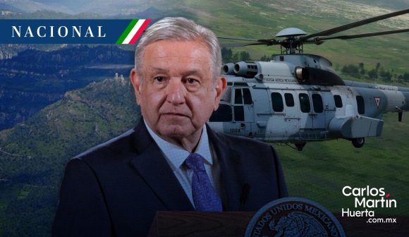 Por mal tiempo, accidente de helicóptero donde murieron tres militares en Durango: AMLO