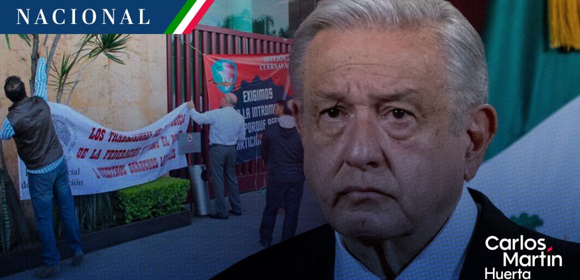 AMLO reacciona al paro del Poder Judicial, “no es con ellos, es con los de arriba”