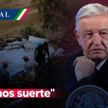 Tuvimos suerte, no fueron tantos muertos por Otis: AMLO