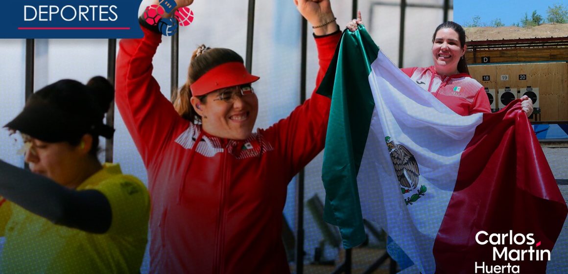 Alejandra Zavala obtiene oro, récord y plaza olímpica en tiro