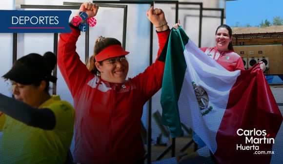 Alejandra Zavala obtiene oro, récord y plaza olímpica en tiro