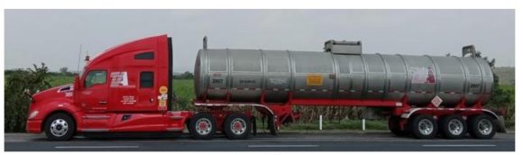 Emiten alerta por robo de tractocamión con material tóxico en Jalostotitlán, Jalisco