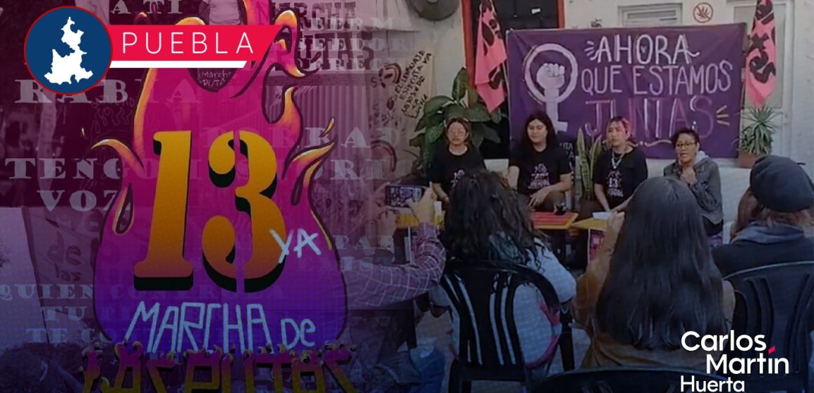 Anuncian “La Marcha de las Putas” en Puebla para combatir el machismo; cuando y donde