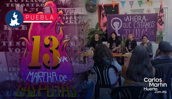 Anuncian “La Marcha de las Putas” en Puebla para combatir el machismo; cuando y donde