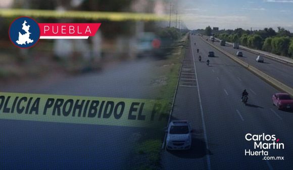 Atropellan a pareja en la México-Puebla; muere el hombre