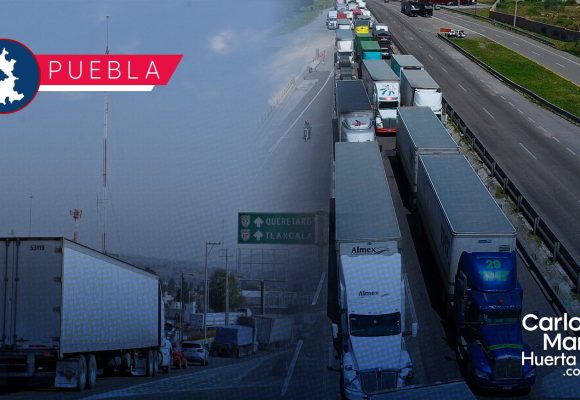 Autopista México-Puebla tendrá cierre de carriles
