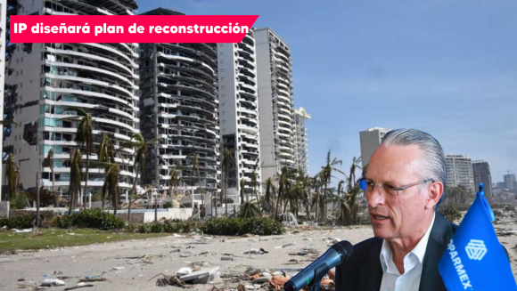 Coparmex anunciará plan de reconstrucción de Acapulco