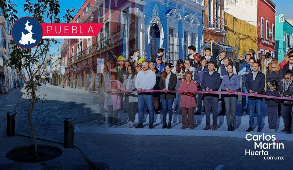 Entregan rehabilitación de la 10 a la 18 poniente-oriente con inversión de 197 mdp