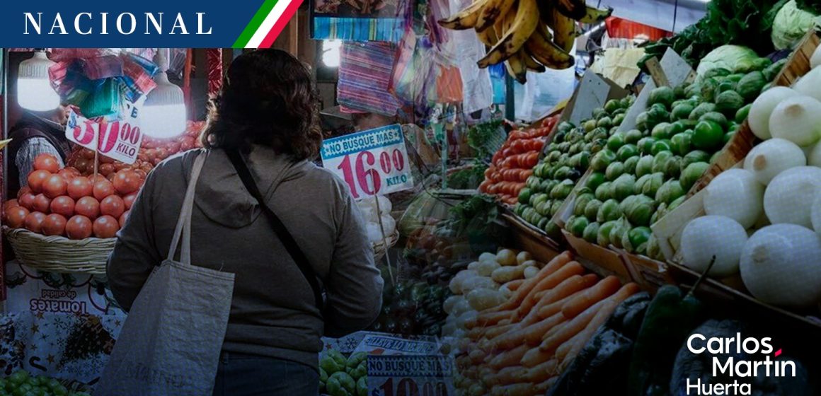 Inflación en México se ubicó en 4.7% la primera quincena de octubre
