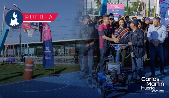 Inauguran cancha de pádel en la Popular Coatepec