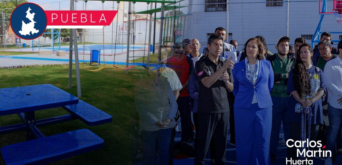 Entregan rehabilitación del Complejo Deportivo Las Hadas