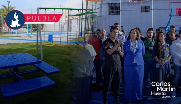 Entregan rehabilitación del Complejo Deportivo Las Hadas