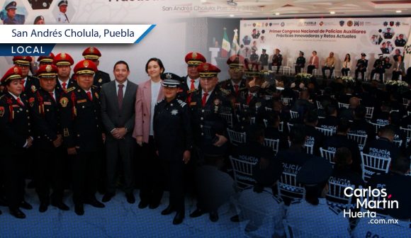 Inaugura gobierno de Puebla “Primer Congreso Nacional de Policías Auxiliares”