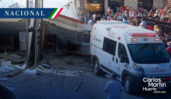 Suman 11 muertos por derrumbe de techo en iglesia de Ciudad Madero