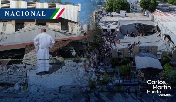 Aumenta a 12 las víctimas por desplome de techo en iglesia en Tamaulipas