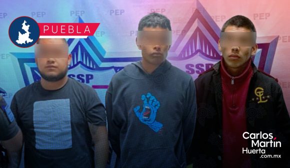 Detenidos droga Detiene Policía Estatal a tres presuntos distribuidores de droga