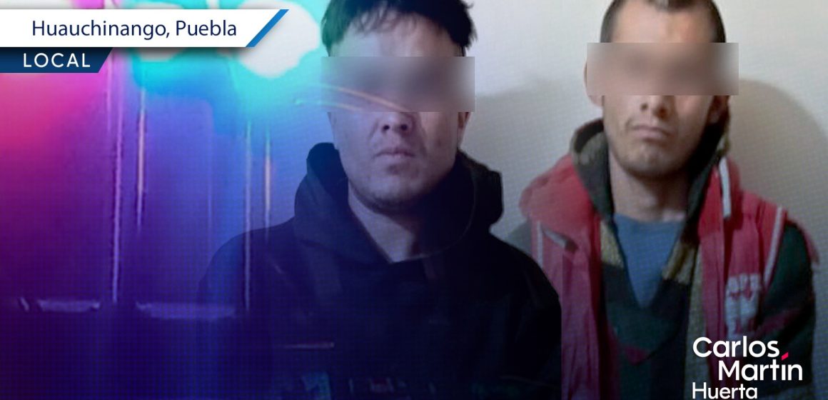 Detiene SSP a dos hombres presuntamente dedicados al robo y narcomenudeo