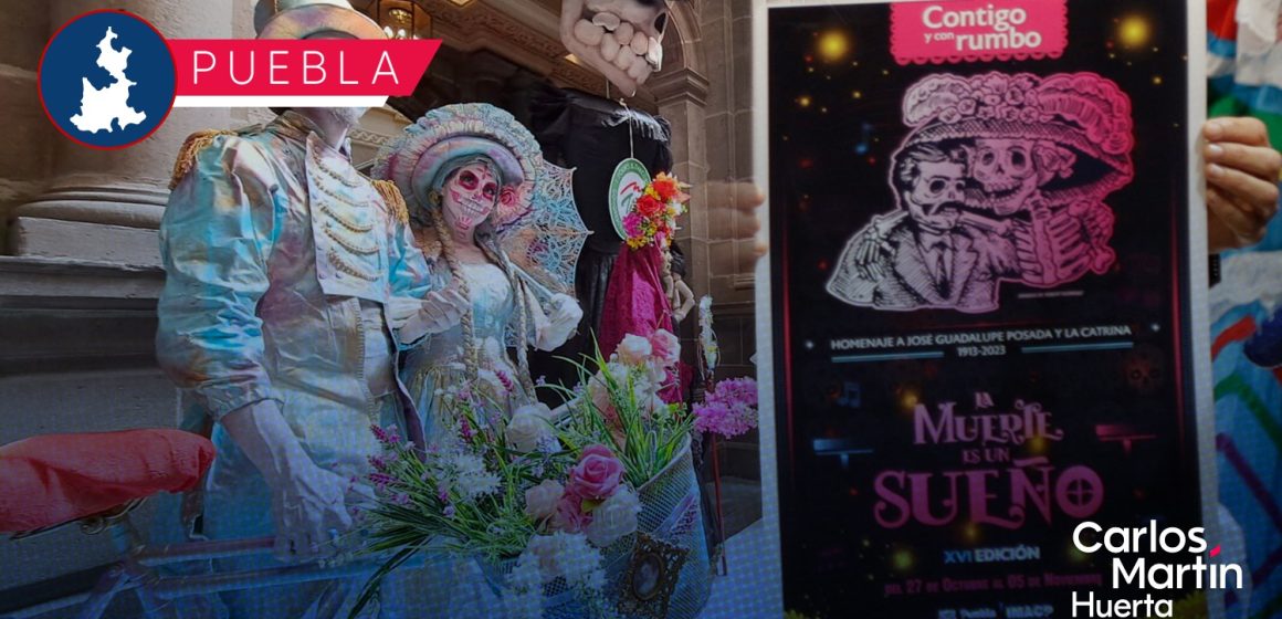 Presentan en Puebla capital temporada de Día de Muertos; conoce los detalles