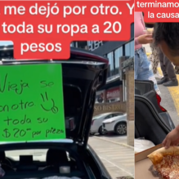 Vende ropa de su pareja por 20 pesos; con el dinero compra pizzas y las  reparte entre las personas que esperan afuera de un hospital