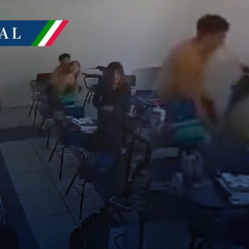 Alumno causa desmayo a su compañera de clases tras aplicarle llave en Pachuca