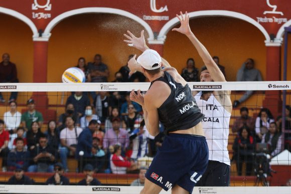 Fotografías Día VII Campeonato Mundial de Voleibol de Playa Tlaxcala 2023 (3) Los Noruegos Mol y Sorum se mantienen firmes en la defensa de su título en Tlaxcala 2023