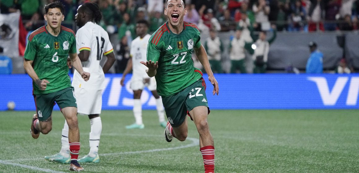 México vence a Ghana en amistoso