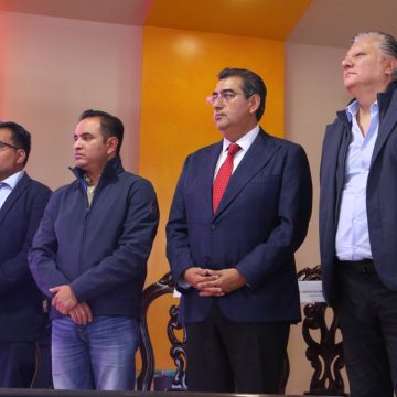 Llama Sergio Salomón a alcaldes no bajar la guardia para combatir la inseguridad