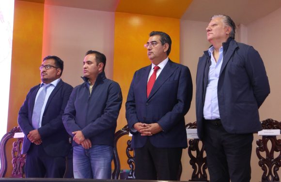 Llama Sergio Salomón a alcaldes no bajar la guardia para combatir la inseguridad