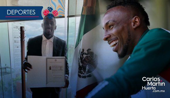 Julián Quiñones - mexicano Julián Quiñones ya es mexicano; recibe carta de naturalización