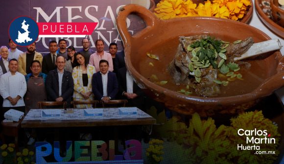 Mediante ‘Mesas Poblanas’ invitan a disfrutar la temporada de Mole de Caderas