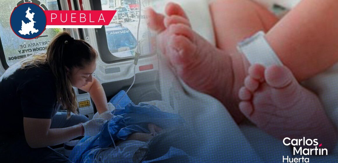 Nace bebé en transporte público en Loma Bella