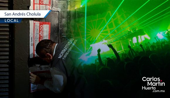 Supervisión de antros en San Andrés Cholula es permanente