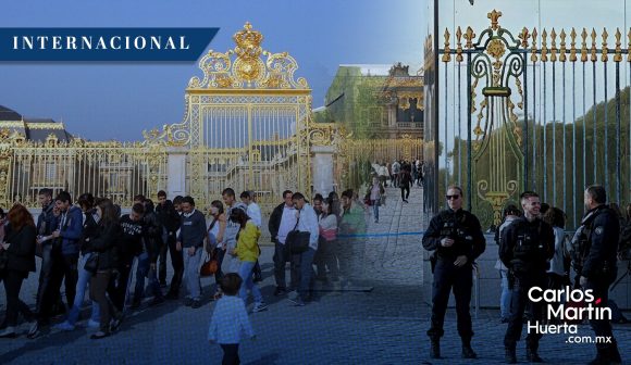 Evacuan, otra vez, el Palacio de Versalles ante amenaza de bomba
