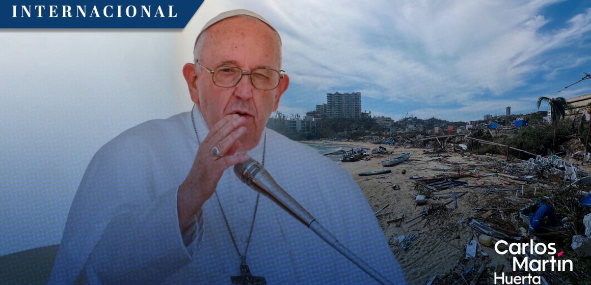 Papa Francisco pidió a la Virgen de Guadalupe sostener a las víctimas en Acapulco