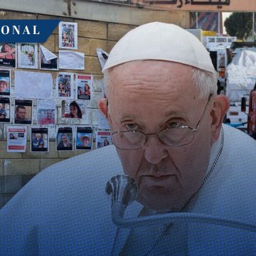 Papa Francisco pide la liberación de rehenes y entrada de ayuda en Gaza