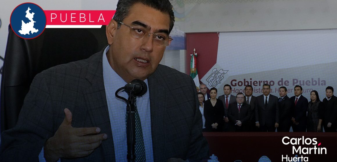 Pide Sergio Salomón renuncia de funcionarios de gabinete que aspiren a cargos en 2024