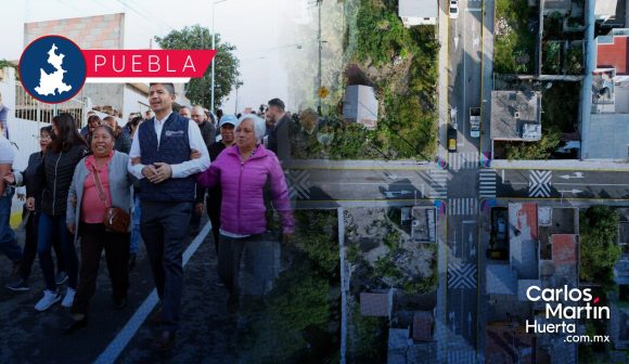 Rehabilitan las calles en San Francisco Totimehuacán; inversión de 11.9 mdp