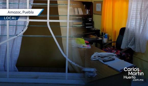 Roban en escuela primaria de Mendizábal, Amozoc