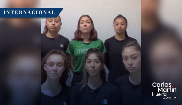 (VIDEO) Selección de Gimnasia Rítmica pide ayuda desde Israel