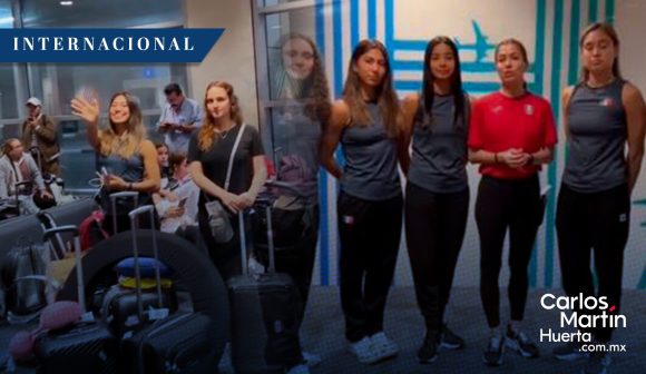 Selección de Gimnasia Rítmica ya se encuentra en avión para regresar a México