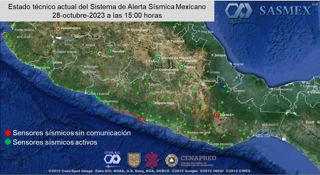 Sensores sismicos Otis