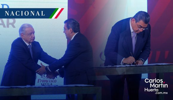 Sergio Salomón firma acuerdo para consolidar sistema de salud IMSS Bienestar