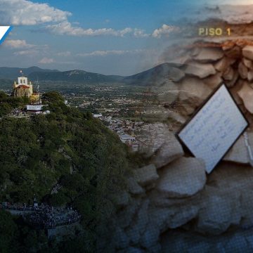 INAH confirma existencia de templo prehispánico en el cerro de San Miguel, en Atlixco