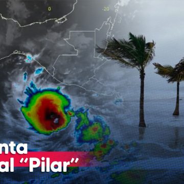 Tormenta tropical “Pilar” se localiza al sur-sureste de las costas de Chiapas