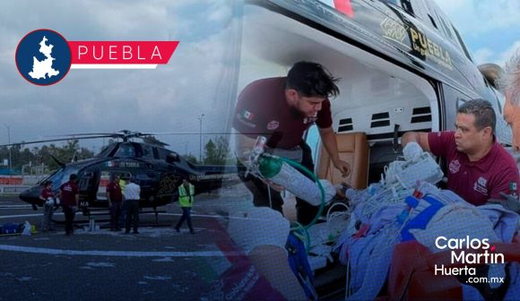 Hombre con quemaduras fue trasladado de Izúcar a Puebla