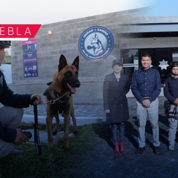 Estrena instalaciones la Unidad Canina K9 en Puebla