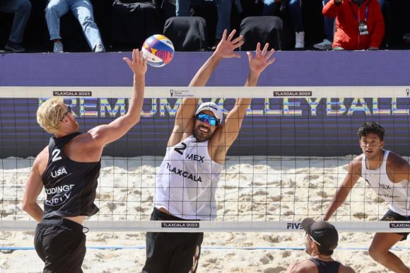 VOLEI Mexicanos de despiden del Mundial de Voleibol de Playa en Tlaxcala